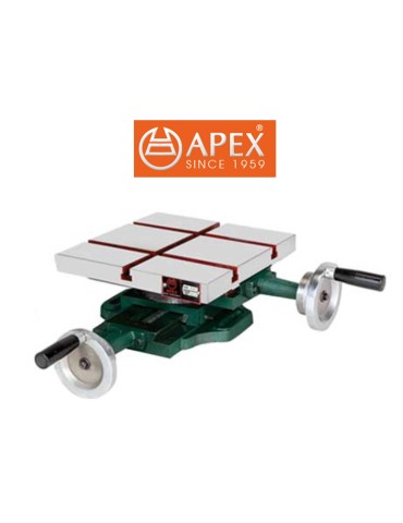 APEX Code 707A  Compound Sliding Table (With calibrated wheels & Swivel Graduated base)  (Size :  12x20")