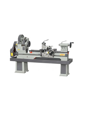 BALAJI BRAND  CONE PULLEY MEDIUM DUTY LATHE MACHINE – VM SERIES,  VM - 4S/215, LENGTH OF BED : 6'-3", HEIGHT  OF CENTRE : 215 MM, SPINDLE BORE : 50 MM,  ADMIT BETWEEN CENTRE : 1000 MM