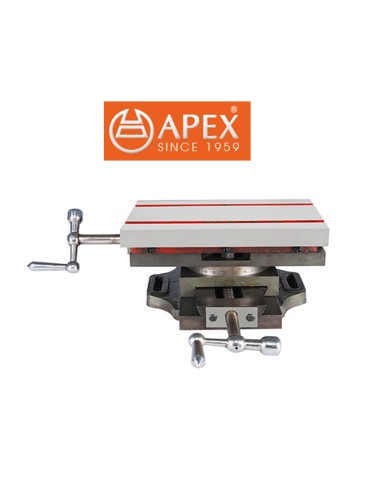 APEX Code 705D - APEX  Compound Sliding Table (With swivel graduated Base) (Size : 12x8") 